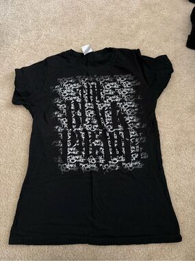 The Black Parade woman’s fit tee XL Tour merchandise. MCR, my Chemical Romance.